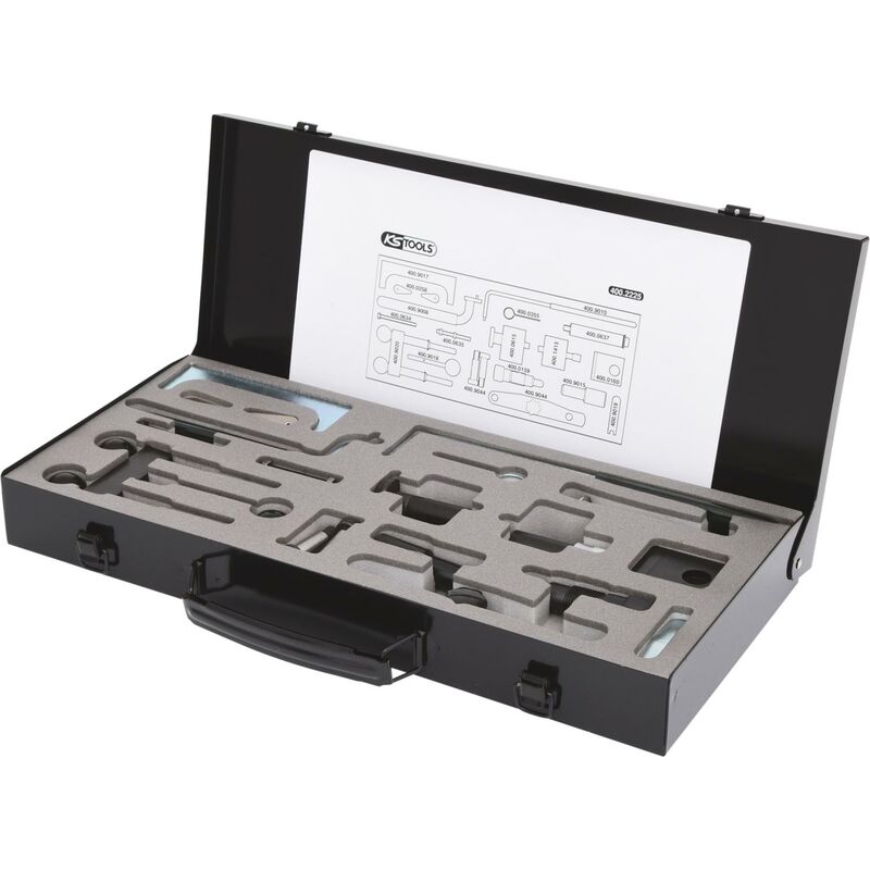 

Kstools - KS TOOLS Juego de herramientas de reglaje de motores para VAG, 21 pzs