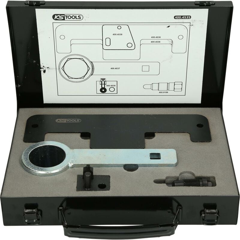 

KS TOOLS Juego de herramientas de reglaje de motores para VAG, 6 pzs