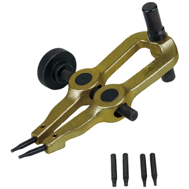 

KS TOOLS Juego de herramientas de anillo de seguridad, 7 pzs