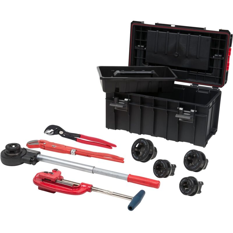 

Kstools - KS TOOLS Juego de herramientas de fontanería, 8 pzs