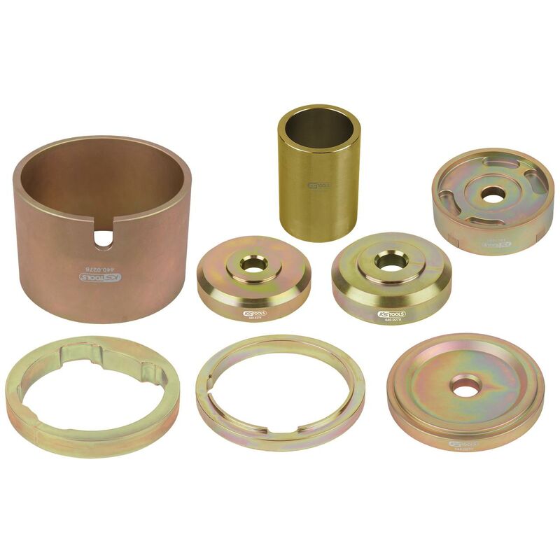 

KS TOOLS Juego de herramientas de silentblock, 8 pzs, para eje trasero Hyundai
