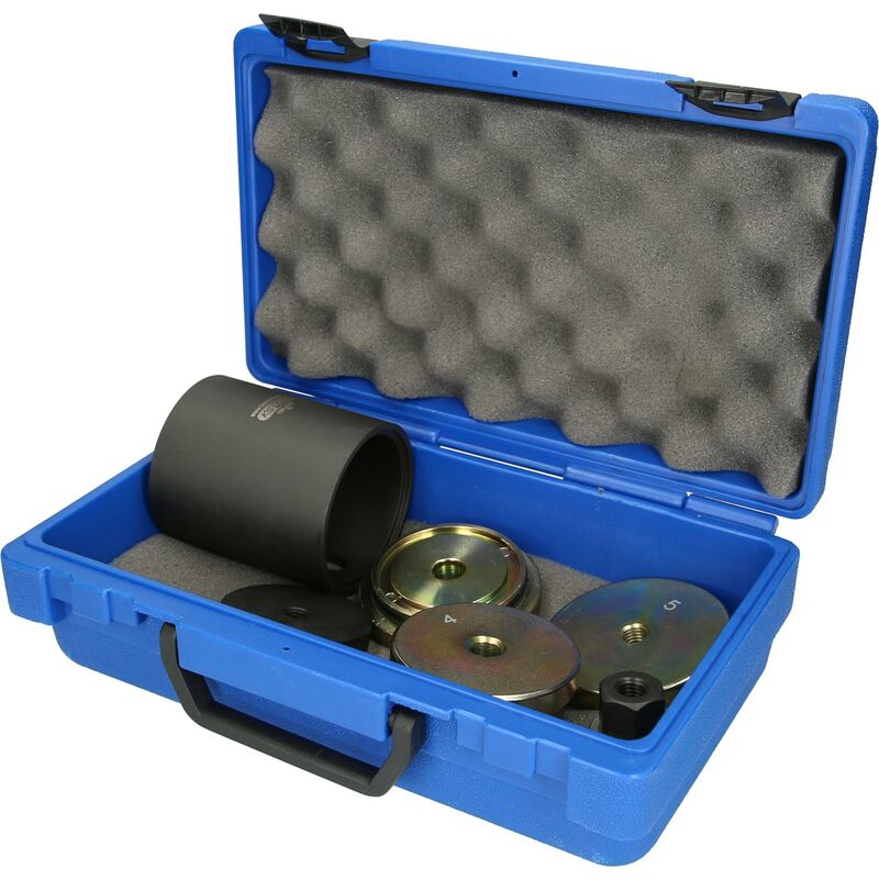 

KS TOOLS Juego de herramientas de silentblock para soportes de eje trasero BMW, 7 pzs