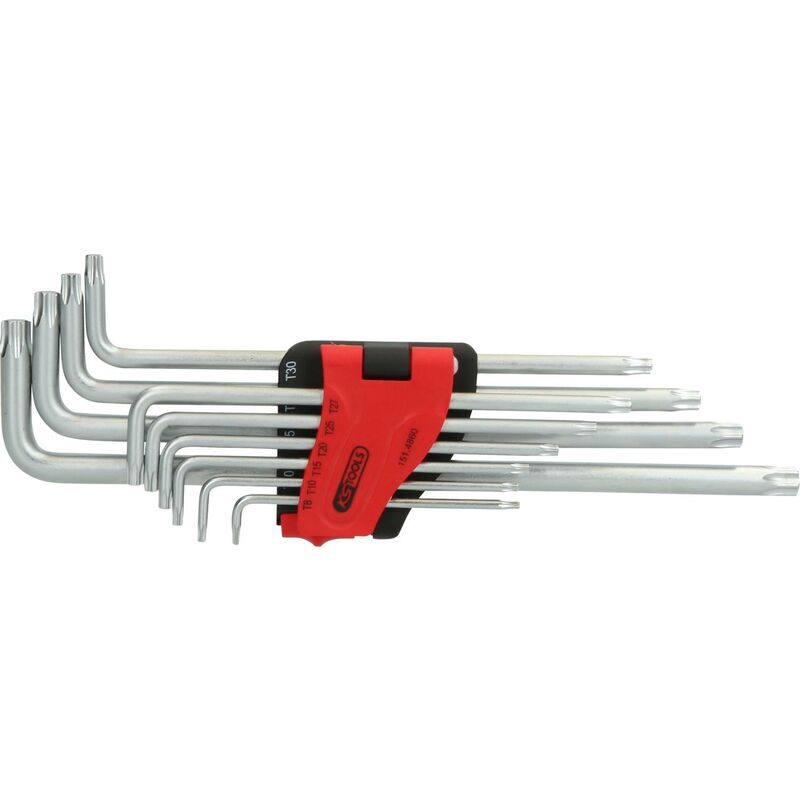 

Kstools - KS TOOLS Juego de llaves acodadas Torx, extralargas, 10 pzs
