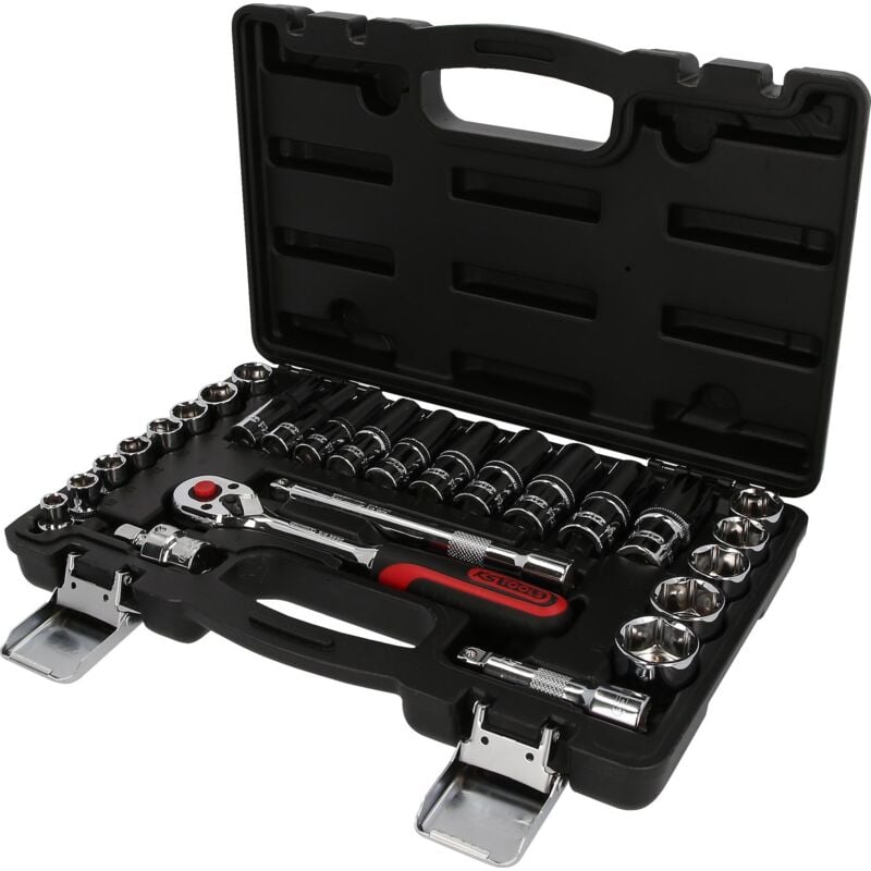 

KS TOOLS 3/8' Juego de llaves de vaso CHROMEplus 27 pzs