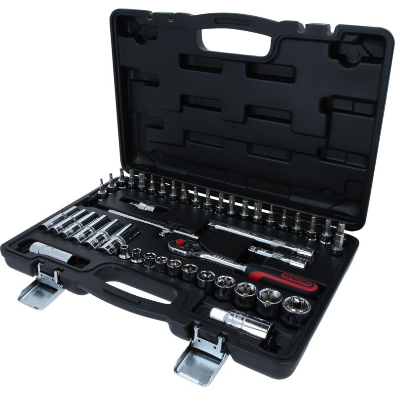 

KS TOOLS 3/8' Juego de llaves de vaso CHROMEplus 46 pzs