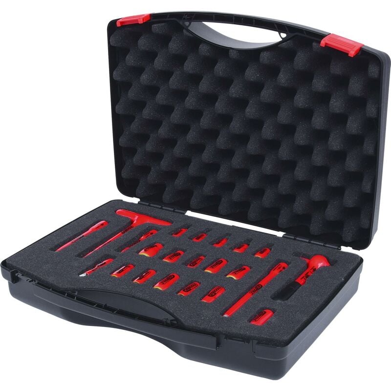 

Kstools - KS TOOLS 1/4' Juego de llaves de vaso aisladas, 22 pzs