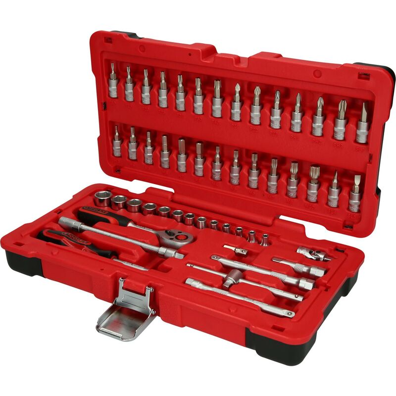 

Kstools - KS TOOLS Juego de llaves de vaso de 1/4', 50 pzs