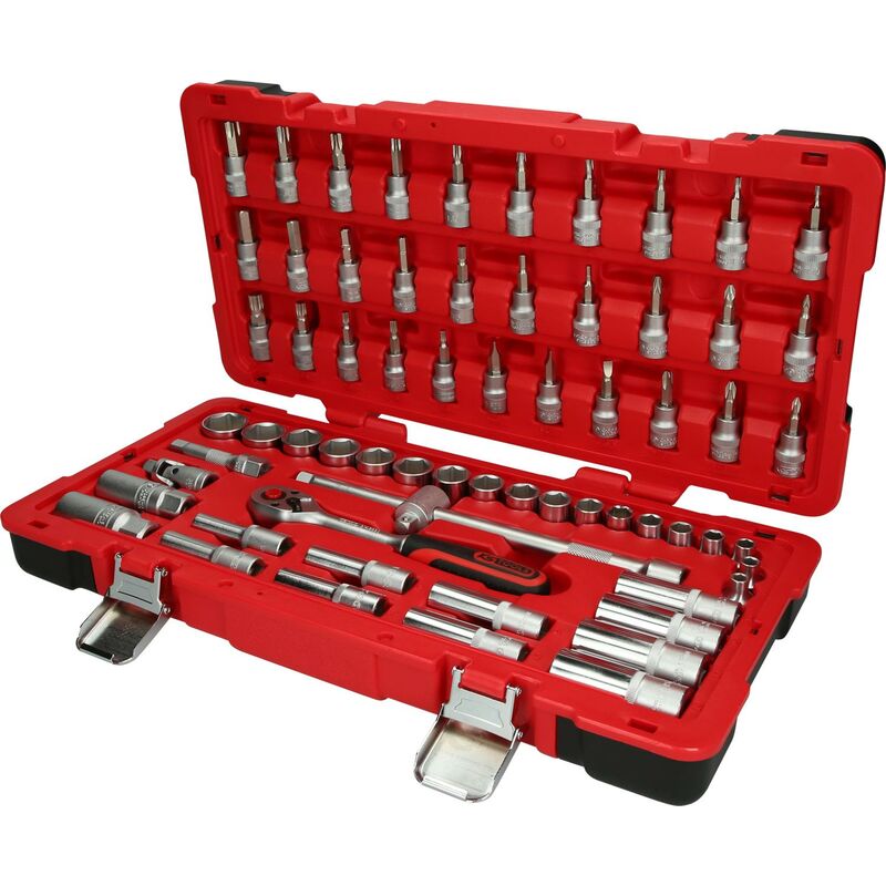 

Kstools - KS TOOLS Juego de llaves de vaso de 3/8', 66 pzs
