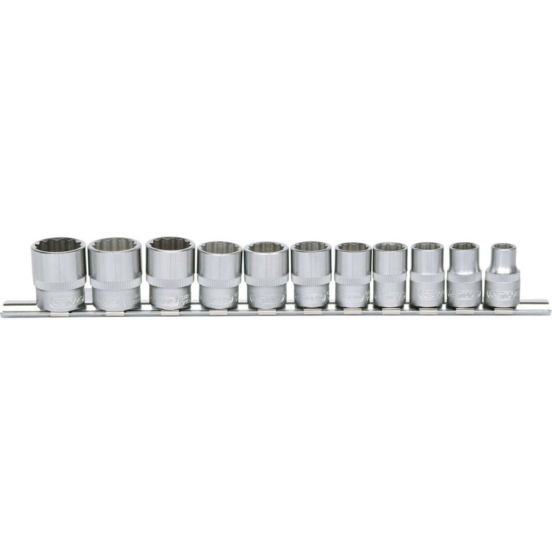 

KS TOOLS 3/8" Juego de llaves de vaso de 12 cantos, 11 pzs