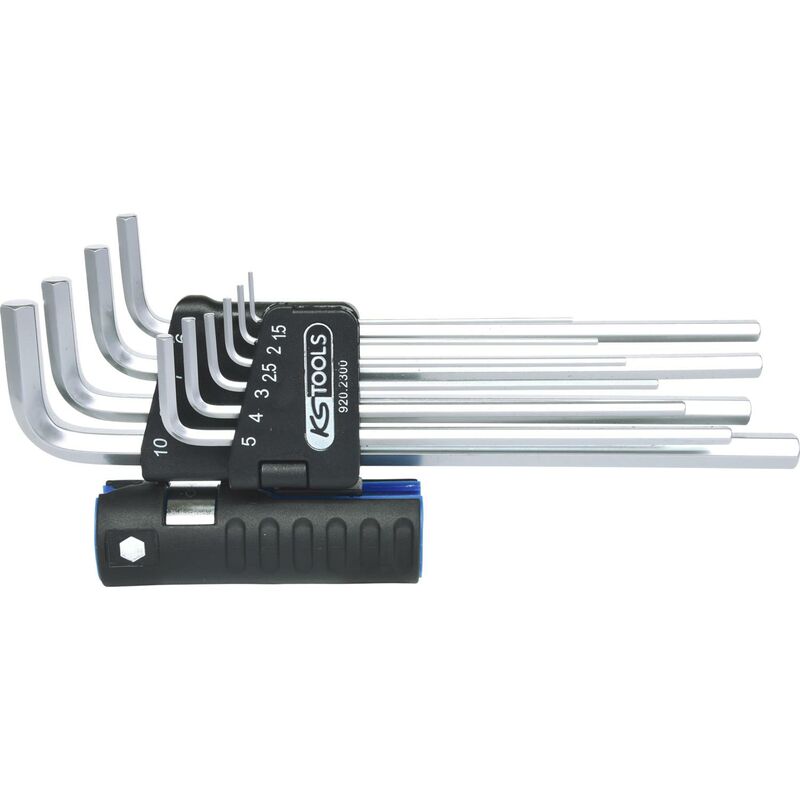 

Kstools - KS TOOLS Juego de llaves Allen,10 pzs XL
