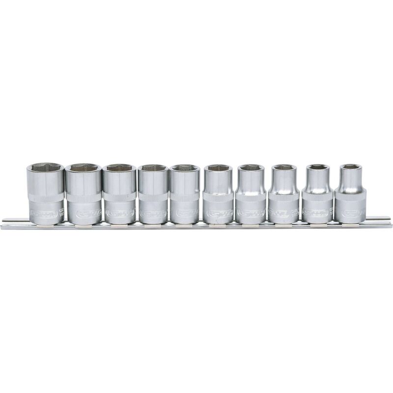 

Kstools - KS TOOLS 1/2' Juego de llaves de vaso hexagonales, 10 pzs, 10-19mm