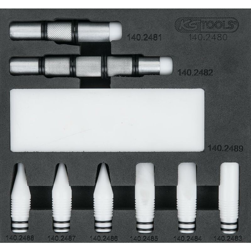 

Kstools - KS TOOLS Juego de tiras de teflon para mandriles antiretorno, 10 pzs
