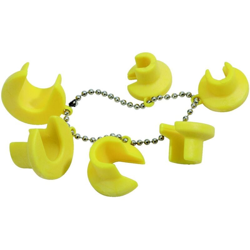 

KS TOOLS Juego de clips para soltar conectadores de conductos, 6 pzs
