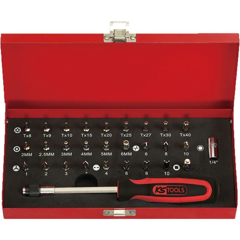 

Kstools - KS TOOLS 1/4' Juego de puntas, 29 pzs