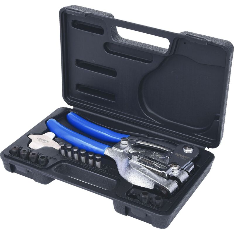 

KS TOOLS Juego de alicates de punzonado manual, 16 pzs