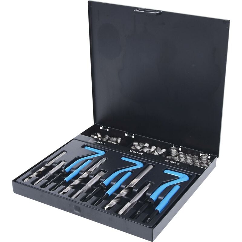 

Kstools - KS TOOLS Juego de reparación de roscas de Nirosta M6-M10, 87 pzs