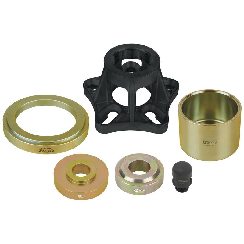 

KS TOOLS Juego de rodamiento de rueda, trasero para Citroën / Fiat / Ford / Peugeot, 6 pzs