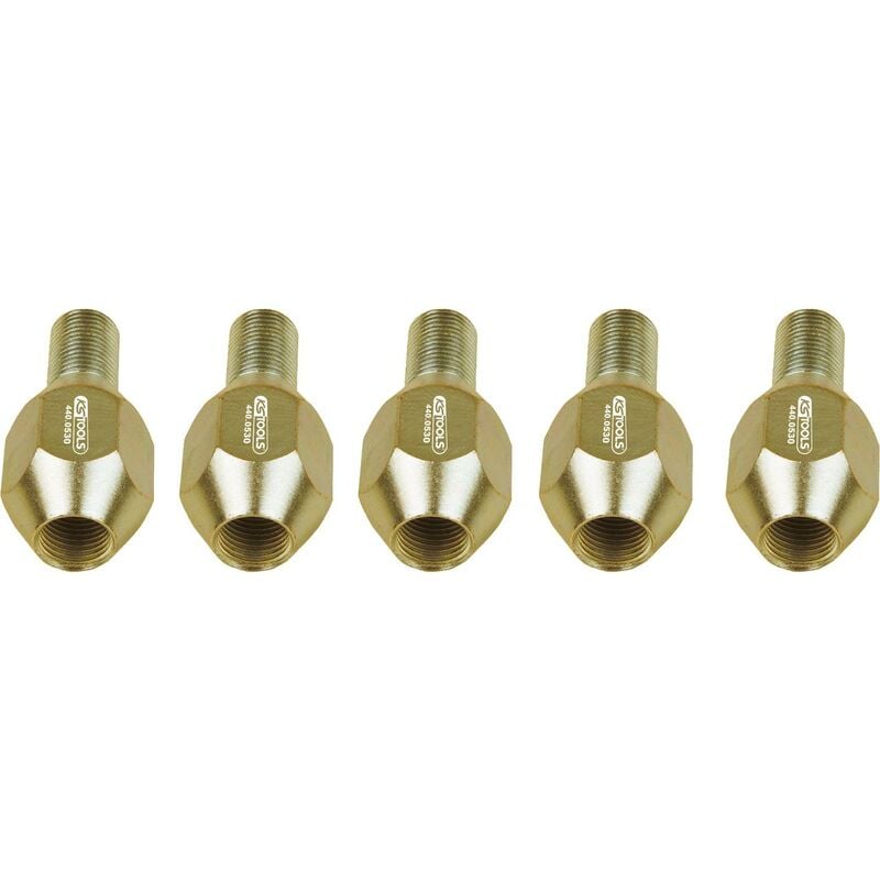 

Kstools - KS TOOLS Juego de tuercas especiales M16x1,5, 5 pzs