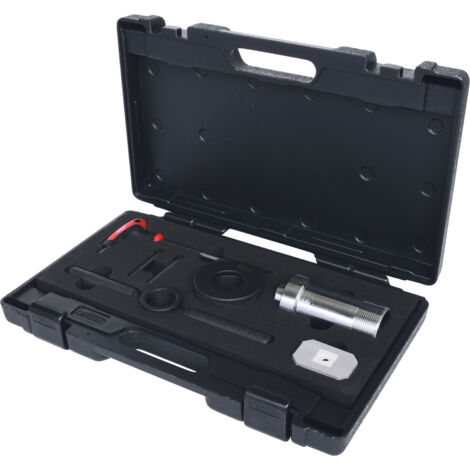 KS TOOLS Kit d'aide au montage d'amortisseurs avec ressort de butée de traction 7 pièces - 150.9545
