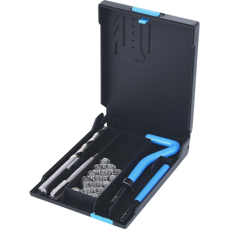 

Kstools - KS TOOLS Juego de reparación de roscas de Nirosta M10x1,25x13,8 mm, 19 pzs