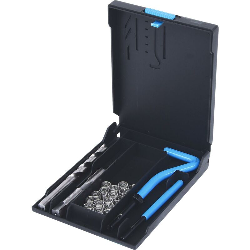 

Kstools - KS TOOLS Juego de reparación de roscas de Nirosta M8x1,0x11 mm, 24 pzs