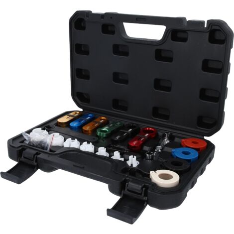 KS TOOLS Kit Para Desmontar Conectores En Los Conductos De Gasolina Y De Aire Acondicionado, 22 pzs
