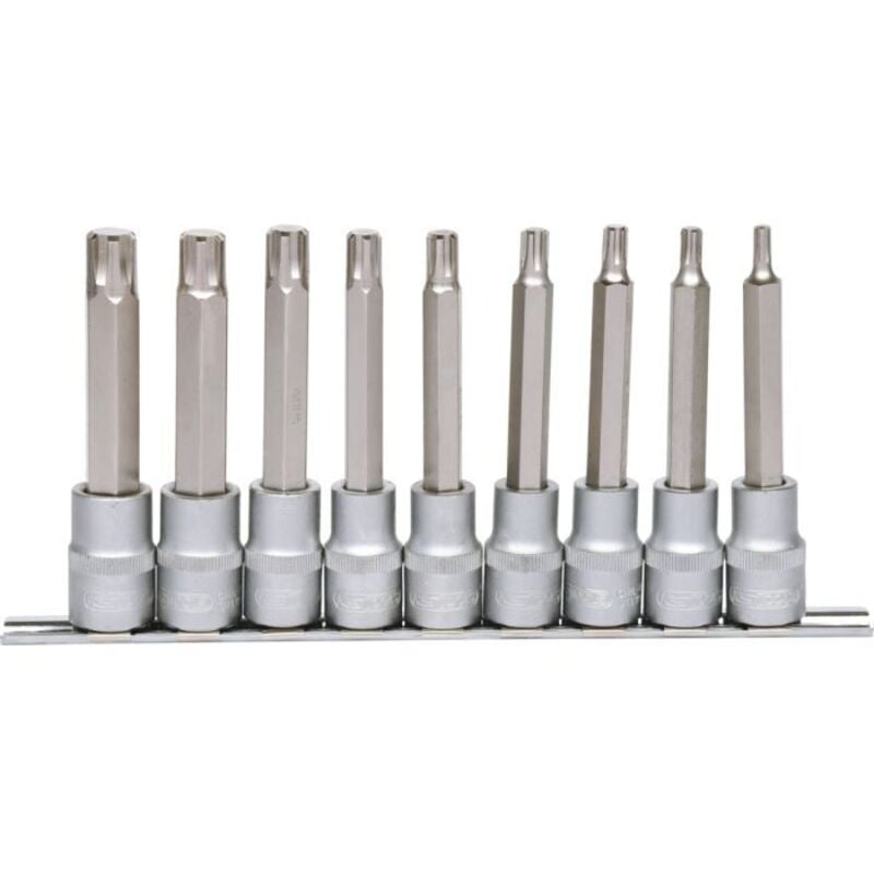 Kstools - 1/2' Jeu de douilles ribe, longues, 9 pcs, M5-M14