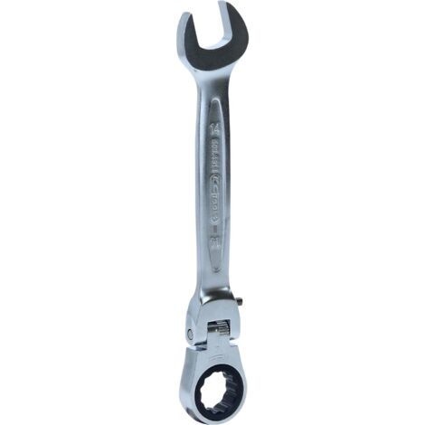 KS-TOOLS KS TOOLS Gelenk-Ratschenschlüssel 14mm mit Verriegelung