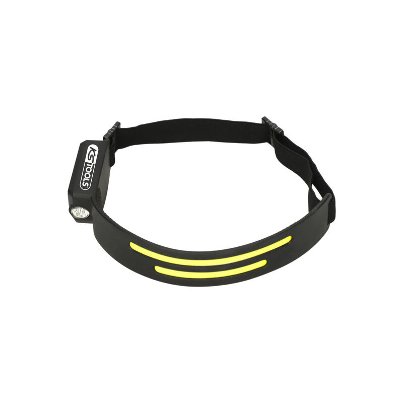 KS Tools - lampe frontale flexible - lampe frontale led ultra puissante 300 lumens - lampe frontale rechargeable flexible - 150.4520F
