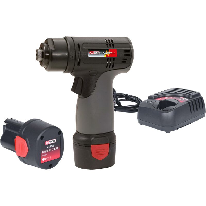 

KS TOOLS Lijadora de batería, 3.200 rpm 10,8V, con 2 baterias y 1 cargador