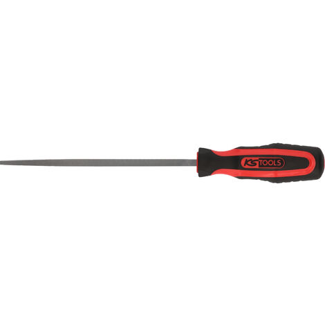 KS Tools - Lime carrée bâtarde emmanchée , L.150 mm - 157.0324