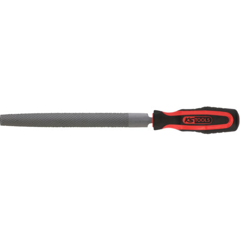 KS Tools - Lime demi-ronde douce emmanchée, L.250 mm - 157.0116