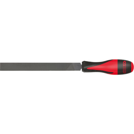 KS Tools - Lime plate demi-douce  emmanchée , L.250 mm - 157.0006