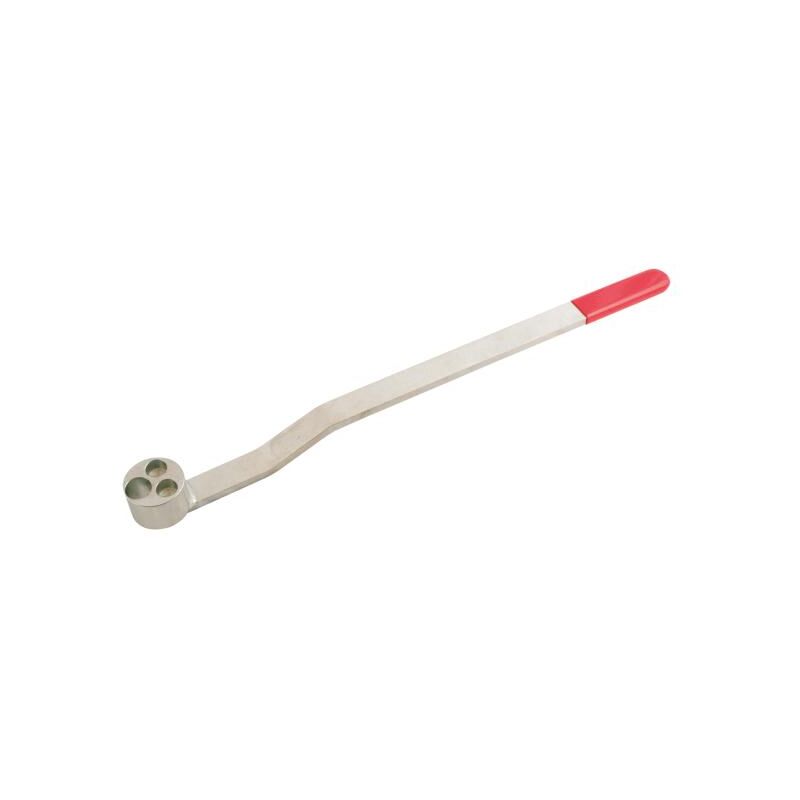 

KS TOOLS Llave de apoyo de polea para Ford, 600 mm