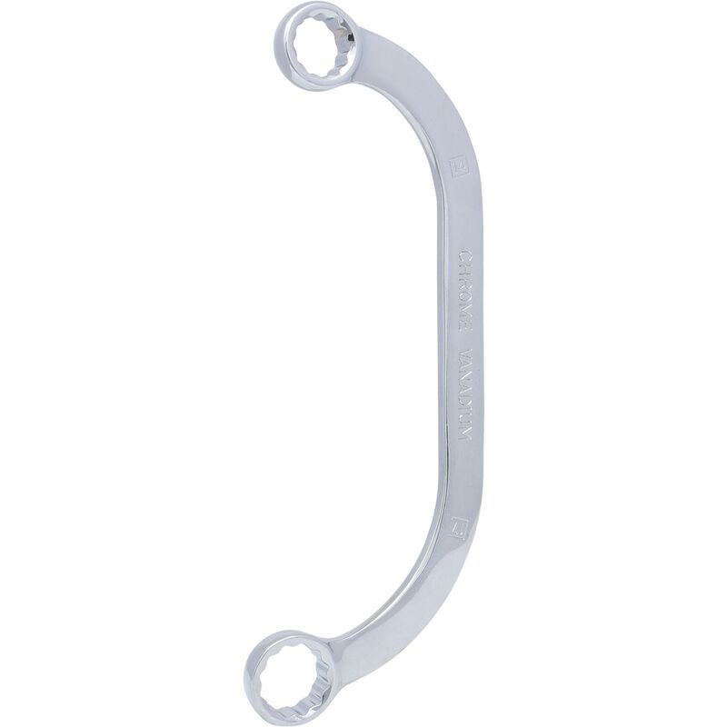 Kstools - Llave de estrella plana en media luna CHROMEplus, 14x17 mm