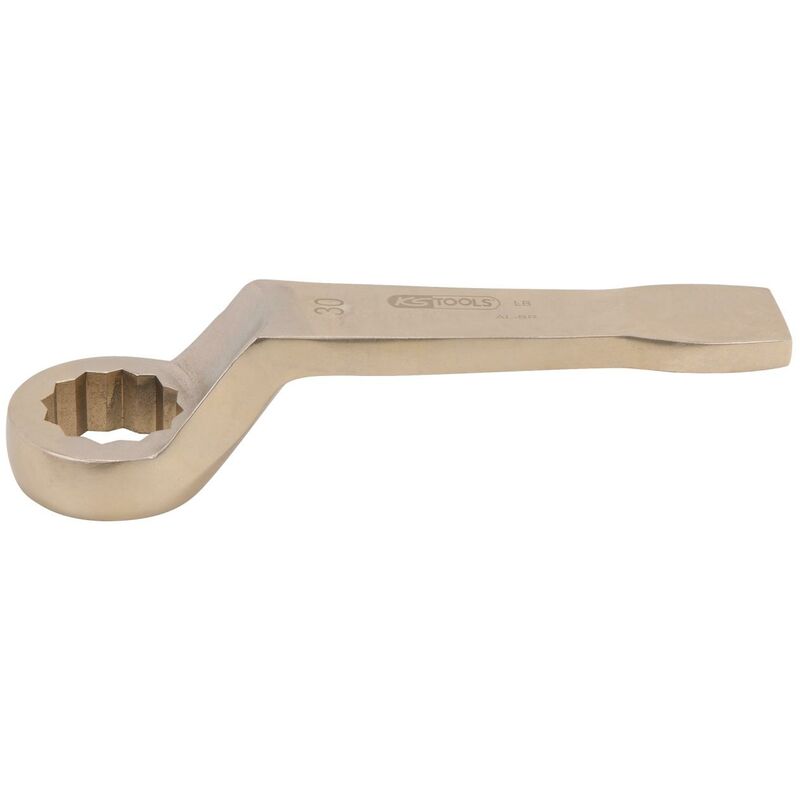 

Kstools - KS TOOLS Llave de estrella para impacto BRONZEplus, acodada 100 mm