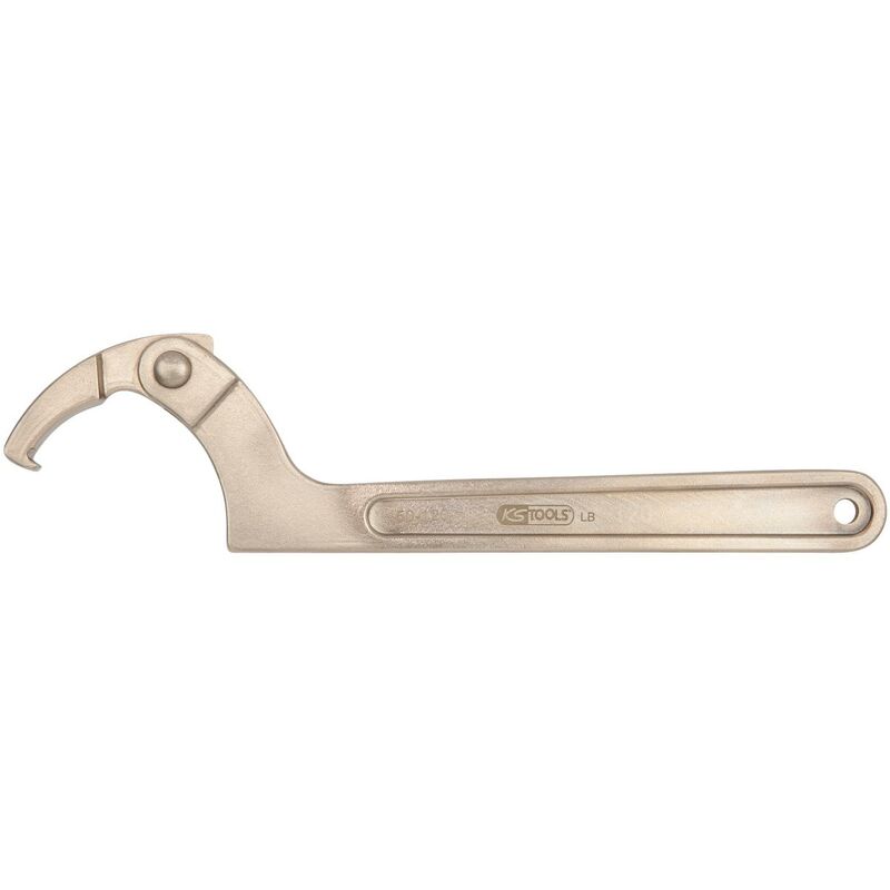 

Kstools - KS TOOLS Llave de gancho articulada con pico BRONZEplus Ø32-75 mm