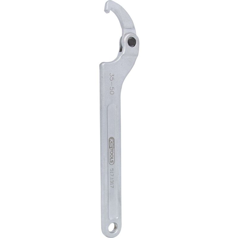 

Kstools - KS TOOLS Llave de gancho articulada con pico, 35-50 mm