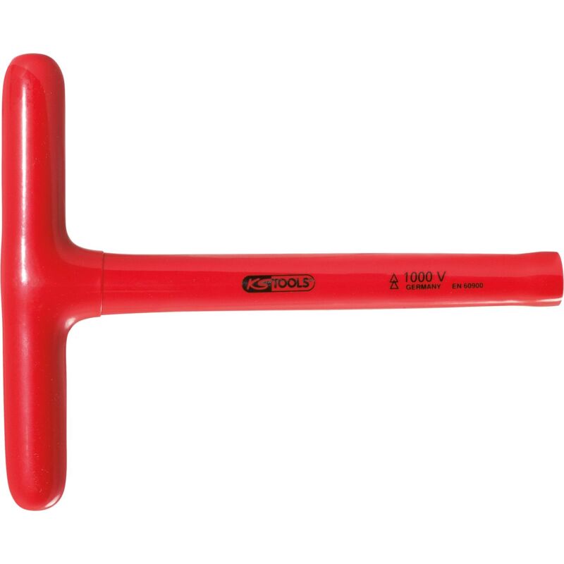 

KS TOOLS Llave de vaso con mango en T y aislamiento protector, 4 mm