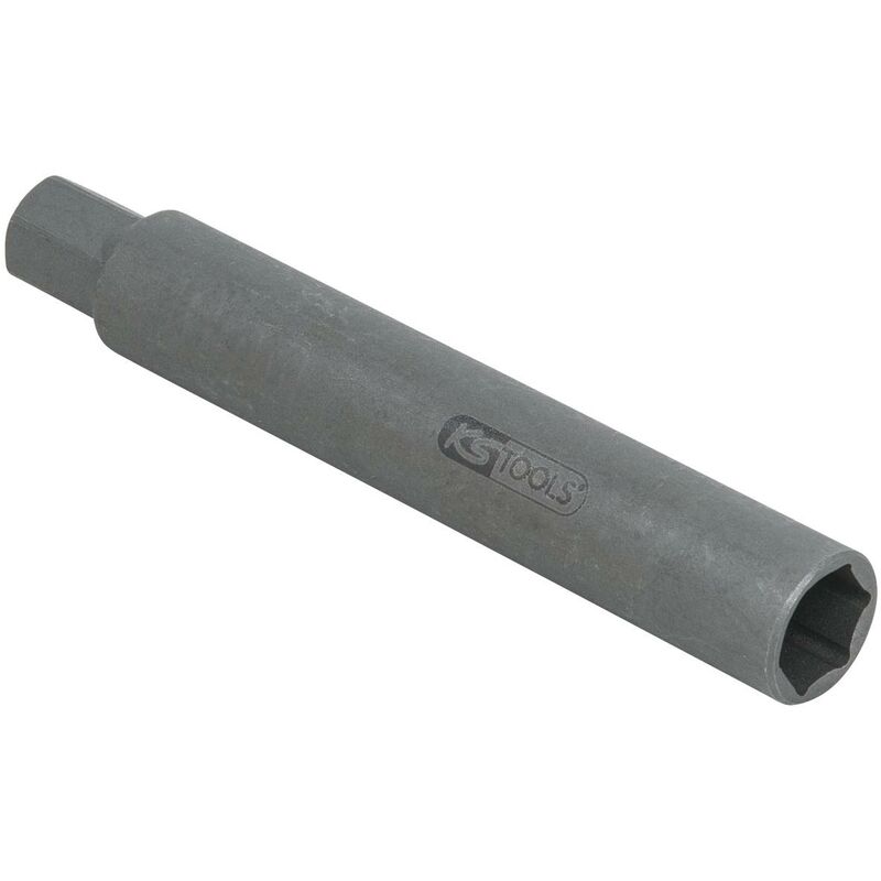 

KS TOOLS Llave de vaso con punta de sufridera de hexágono exterior para amortiguadores de 10 mm, 9 mm