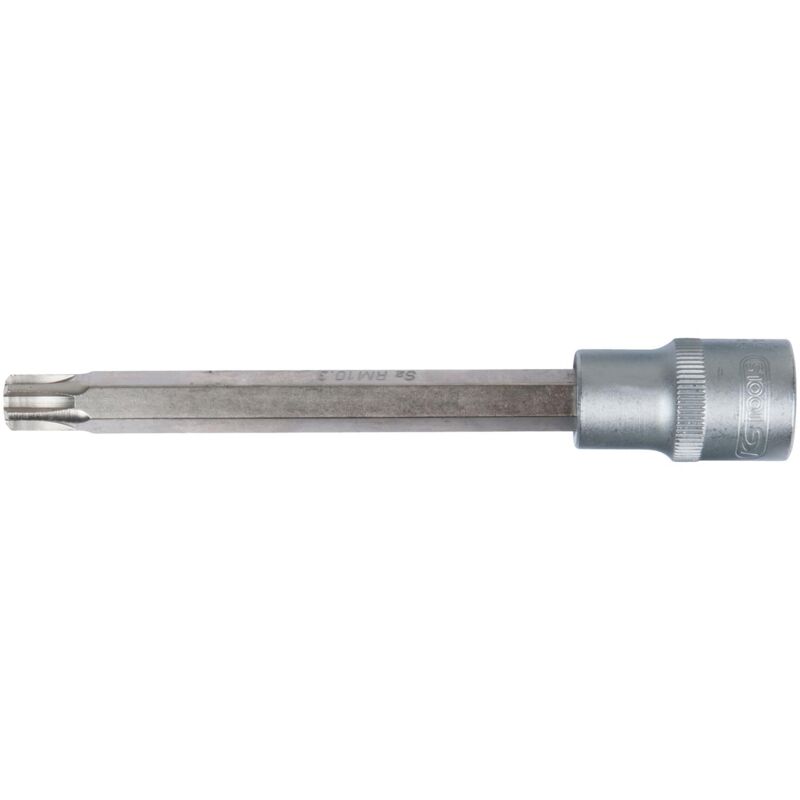 

KS TOOLS Llave de vaso con punta para tornillos RIBE, M12 x 140 mm