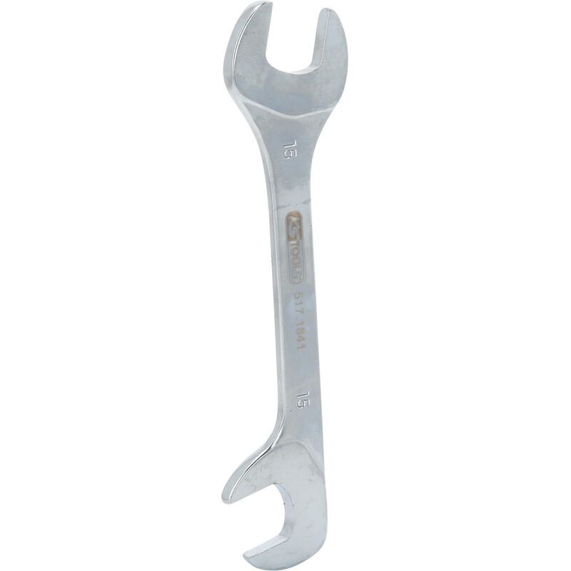 

Kstools - KS TOOLS Llave fija doble, 15°+75° 15 mm