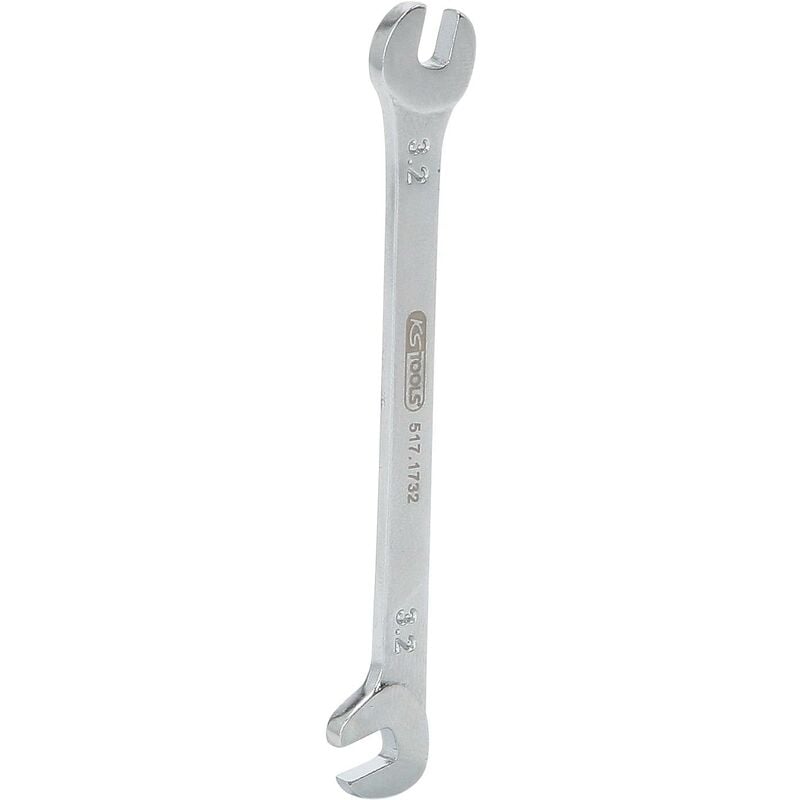 

Kstools - KS TOOLS Llave fija doble, 15°+75° 3,2 mm
