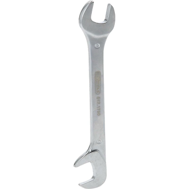 

Kstools - KS TOOLS Llave fija doble, 15°+75° 9 mm