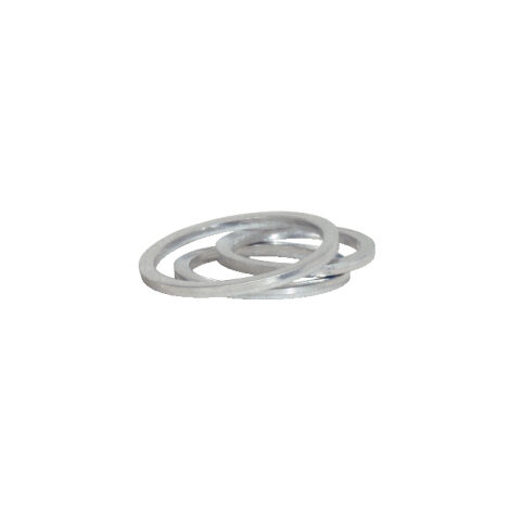 KS Tools - Lot de 25 joints alu de bouchons de vidange, M14x1,5 mm - 150.1496