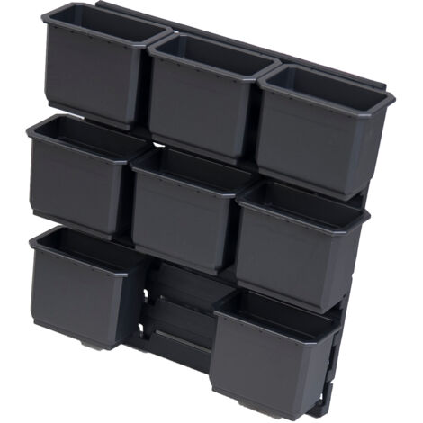 KS Tools - Lot d'inserts pour boite de transport SCM, 9 pièces - 850.0376