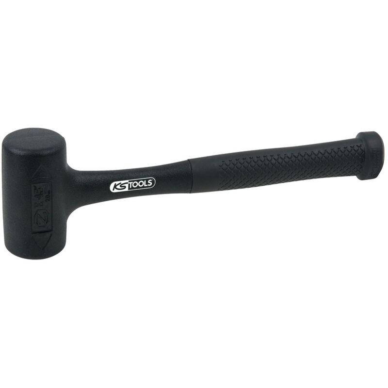 KS Tools - Maillet sans rebond - tete Ø60mm- 1266g - enrobé en matière polyurethane - 140.5257