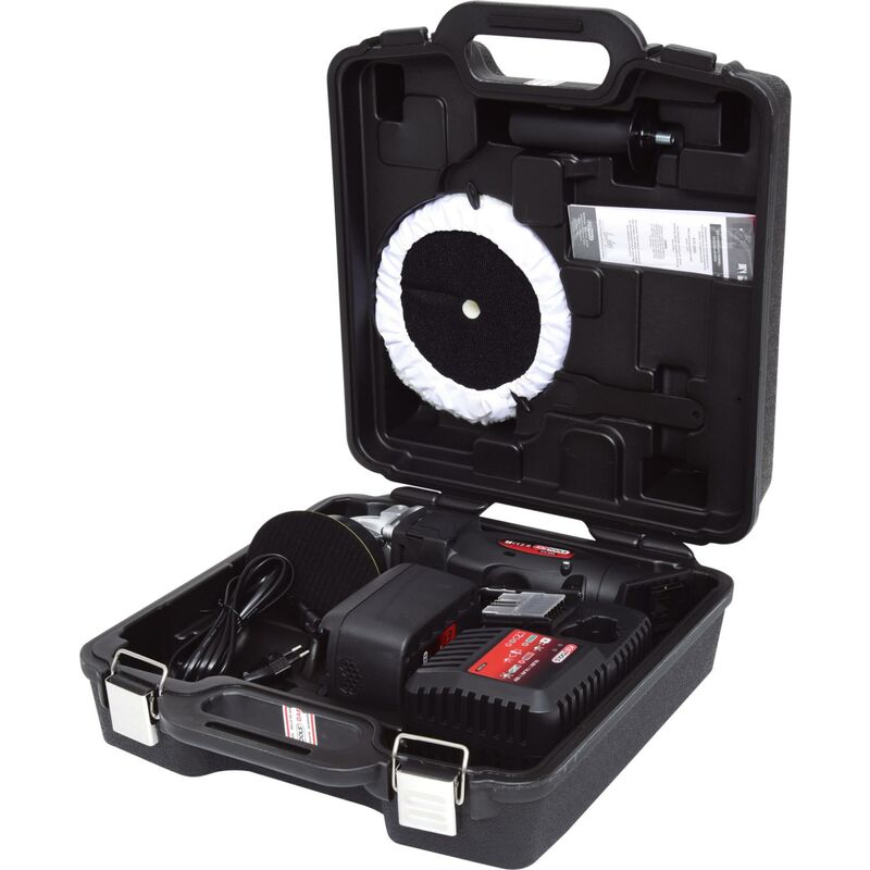 

Kstools - KS TOOLS Pulidora de batería, 2.300 rpm 18V, con 1 bateria y 1 cargador