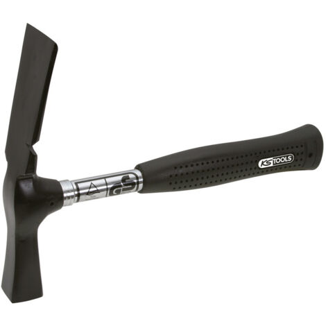 KS TOOLS Marteau de maçon, manche acier et néoprène 600 g
