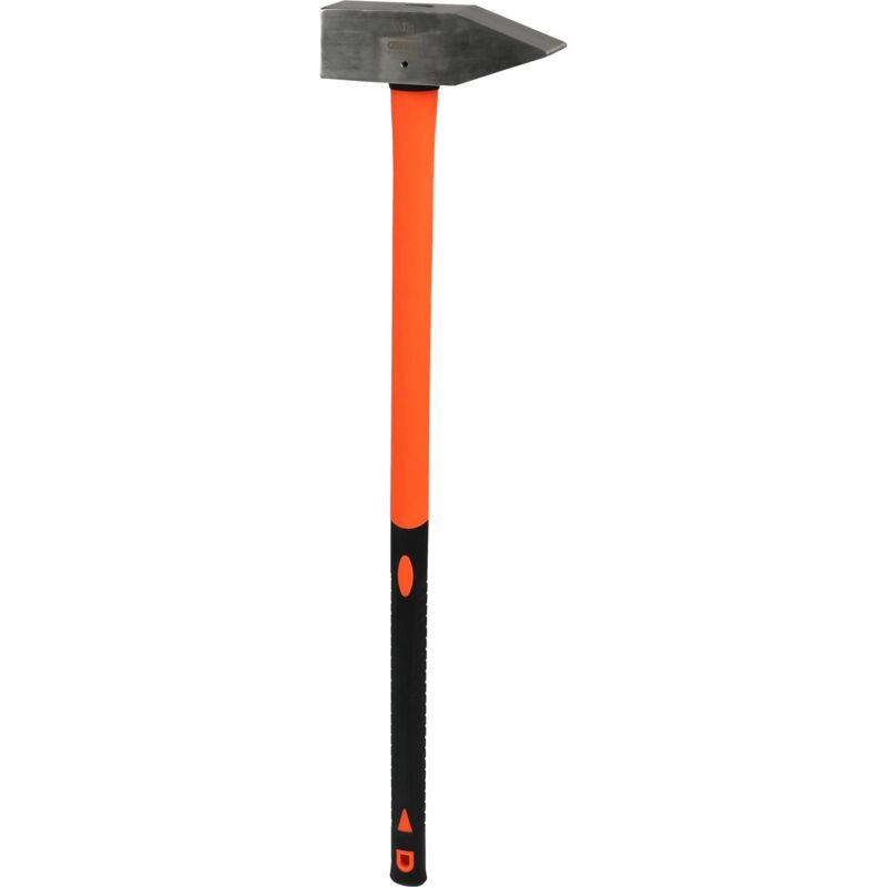 

Kstools - KS TOOLS Martillo de bola STAINLESS STEEL con mango de fibra de vidrio, 4000g